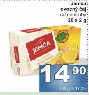 Jip Jemča ovocný čaj nabídka