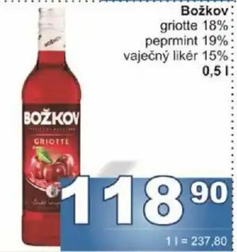Jip BOŽKOV griotte 18% 0.5 l. nabídka