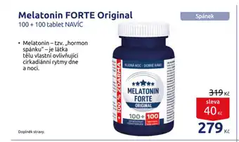 Benu Melatonin FORTE Original nabídka