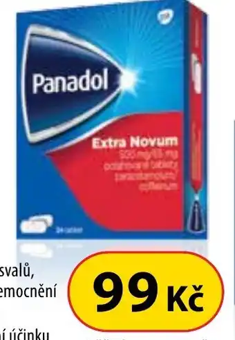 Dr. Max Panadol Extra Novum 500 mg/65 mg nabídka