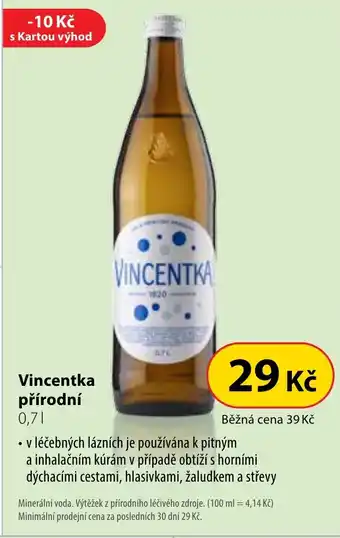 Dr. Max Vincentka přírodní 0,7 l. nabídka