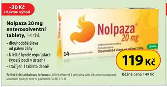 Dr. Max Nolpaza 20 mg enterosolventní tablety, 14 tbl. nabídka