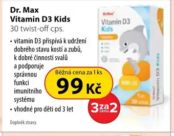 Dr. Max Dr. Max Vitamin D3 Kids nabídka
