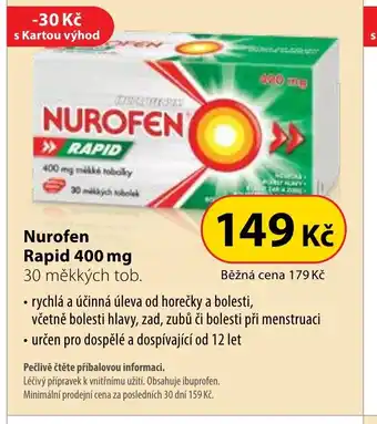 Dr. Max Nurofen Rapid 400 mg nabídka
