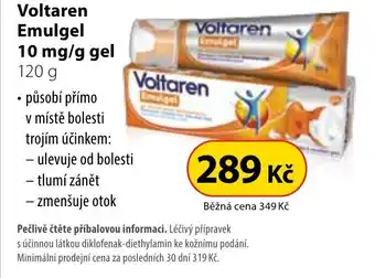 Dr. Max Voltaren Emulgel 10 mg/g gel nabídka
