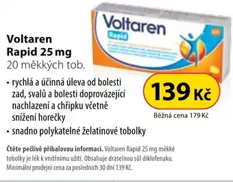 Dr. Max Voltaren Rapid 25 mg nabídka