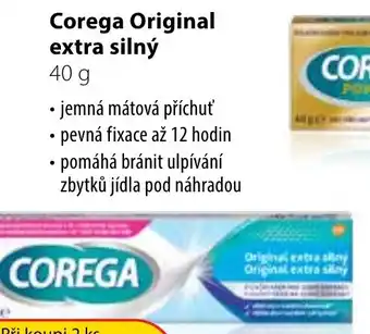 Dr. Max Corega Original extra silný 40 g nabídka