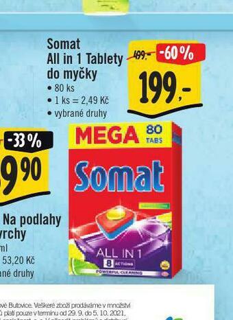 Jip Somat all in 1 tablety do myčky nabídka