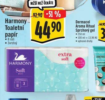 Jip Harmony toaletní papír nabídka
