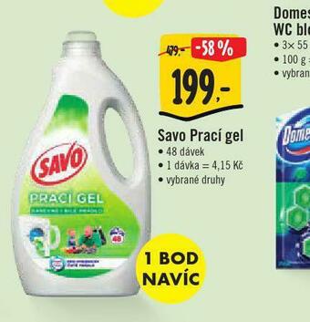 Jip Savo prací gel nabídka