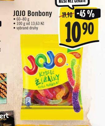 Jip Jojo bonbony nabídka