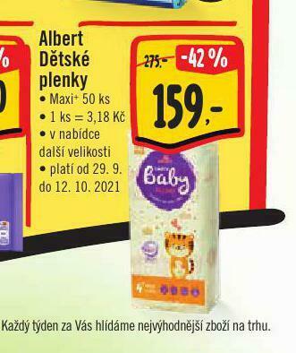 Jip Albert dětské pleny nabídka