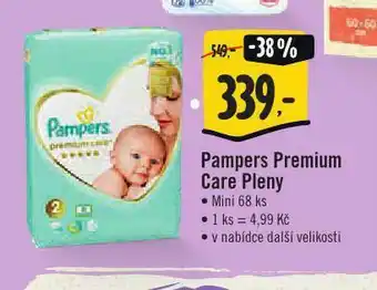 Jip Pampers premium care pleny nabídka