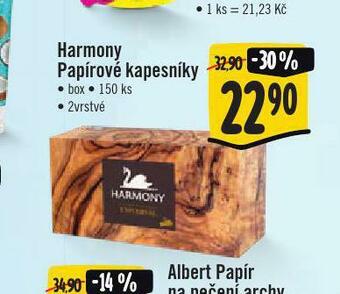 Jip Harmony papírové kapesníky nabídka