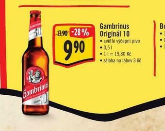 Jip Pivo gambrinus original nabídka