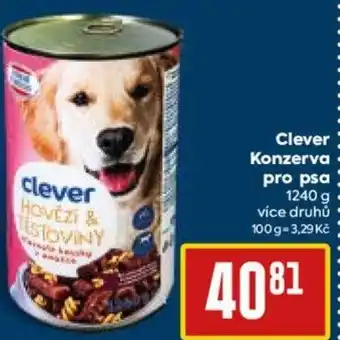 Billa Clever Konzerva pro psa nabídka