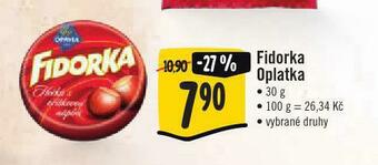 Jip Fidorka oplatka nabídka