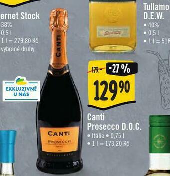 Jip Canti prosecco d.o.c. nabídka