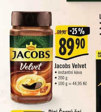Jip Jacobs velvet instantní káva nabídka