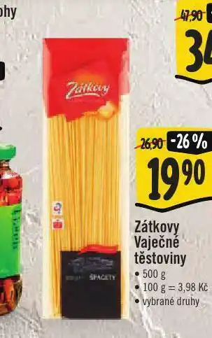 Jip Zátkovy vaječné tstoviny nabídka