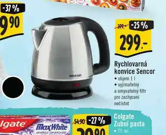 Rychlovarná konvice sencor