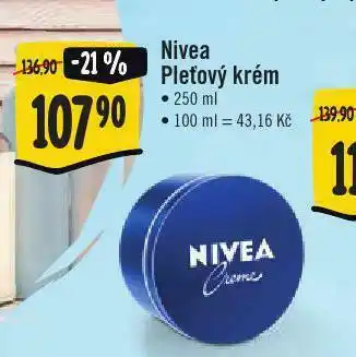 Jip Nivea pleťivý krém nabídka