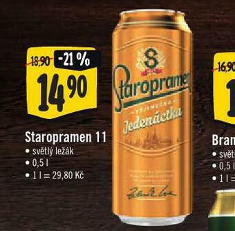 Jip Pivo staropramen 11 nabídka