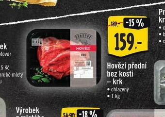 Jip Hovězí přední bez kosti - krk nabídka