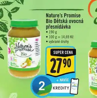 Jip Bio dětská přesnídávka nabídka
