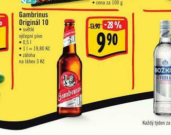 Albert Pivo gambrinus original nabídka