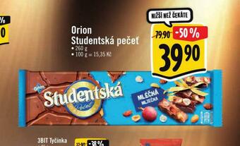 Albert Orion studentská pečeť nabídka