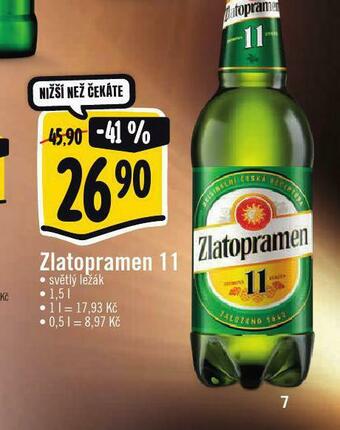 Albert Pivo zlatopramen 11 nabídka