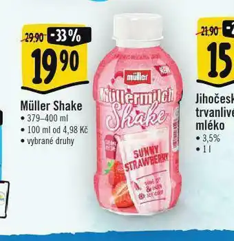 Albert Müller shake nabídka