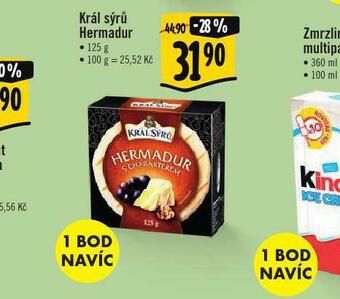 Albert Král sýrů hermadur nabídka