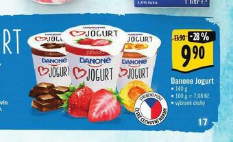 Albert Danone jogurt nabídka