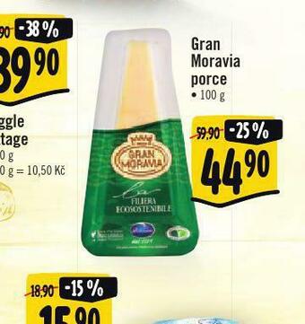 Albert Gran moravia porce nabídka