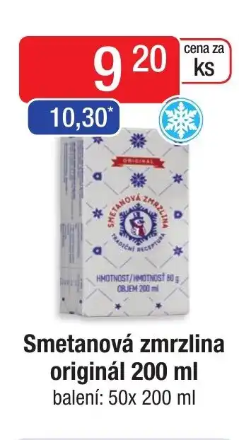 Qanto Smetanová zmrzlina originál 200 ml nabídka