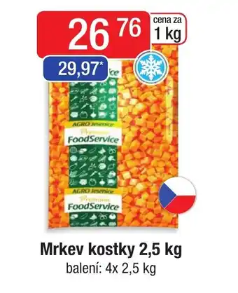 Qanto Mrkev kostky 2,5 kg nabídka