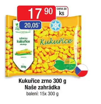 Qanto Kukuřice zrno 300 g Naše zahrádka nabídka