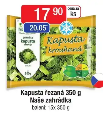 Qanto Kapusta řezaná 350 g Naše zahrádka nabídka