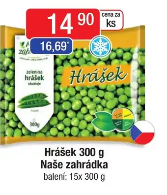 Qanto Hrášek 300 g Naše zahrádka nabídka