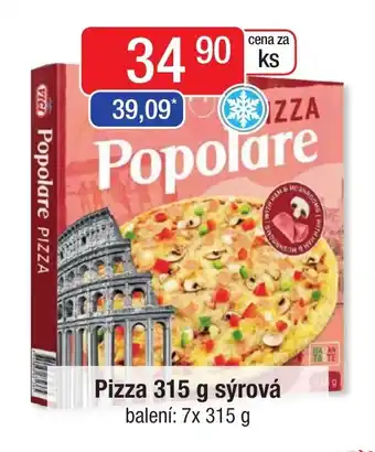 Qanto Pizza 315 g sýrová nabídka