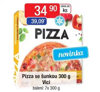 Qanto Pizza se šunkou 300 g Vici nabídka