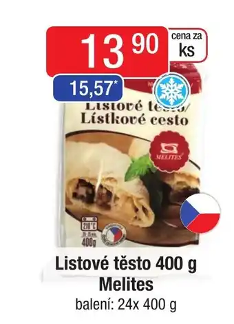 Qanto Listové těsto 400 g Melites nabídka