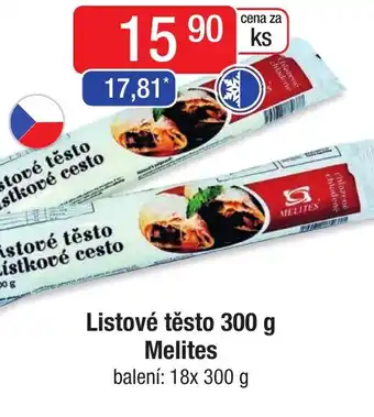 Qanto Listové těsto 300 g Melites nabídka