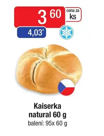 Qanto Kaiserka natural 60 g nabídka