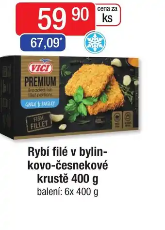 Qanto Rybí filé v bylin-kovo-česnekové krustě 400 g nabídka