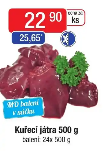 Qanto Kuřecí játra 500 g nabídka