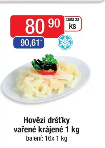 Qanto Hovězí dršťky vařené krájené 1 kg nabídka