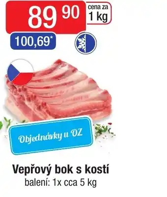 Qanto Vepřový bok s kostí nabídka